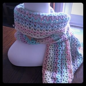 Handmade rainbow shawl/scarf
